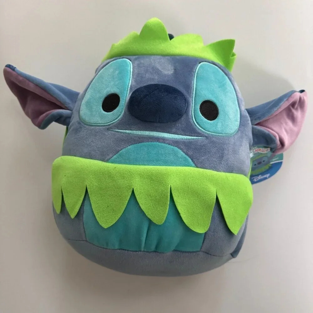 Squishmallows SQK1954 Stitch in Hula Skirt 10-Inch NWT